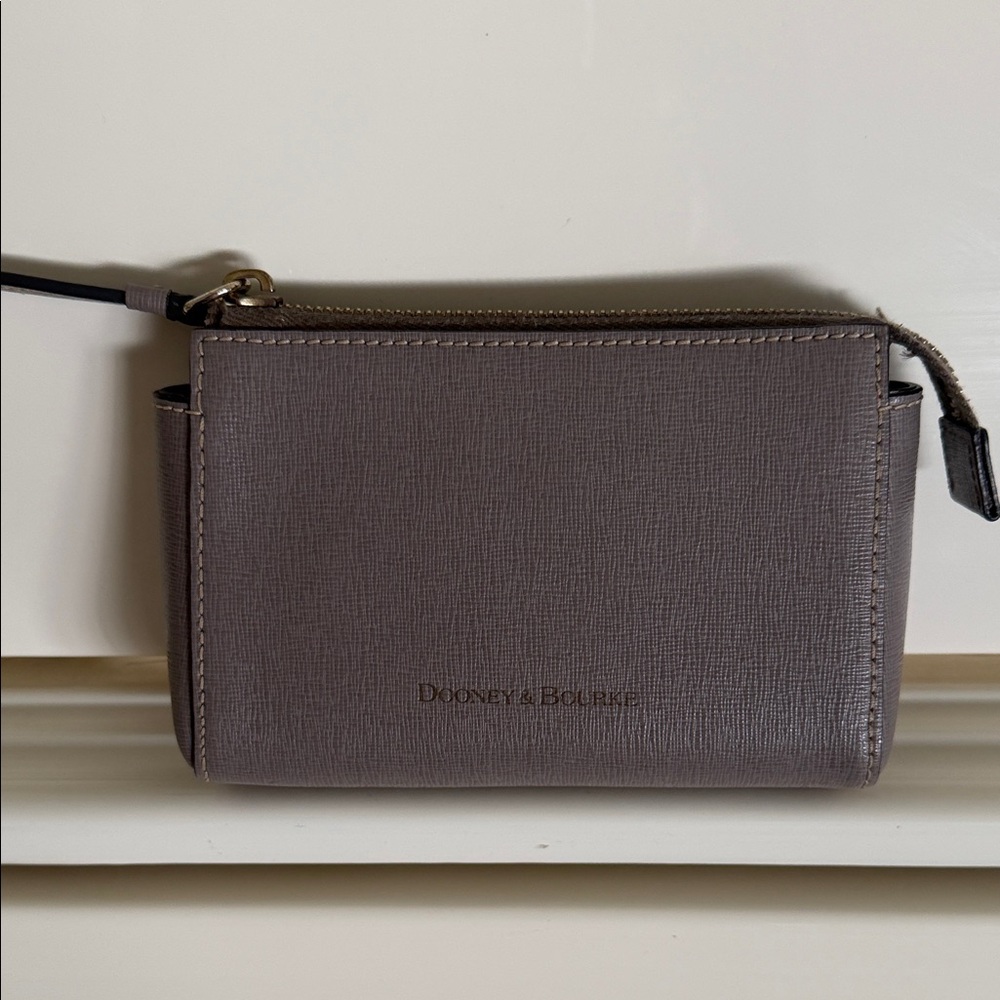 Dooney & Bourke Taupe Wristlet